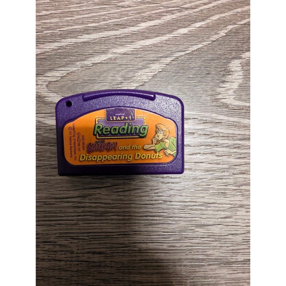 LeapFrog LeapPad Reading Scooby-Doo and the Disappearing Donuts Cartridge Leap 1